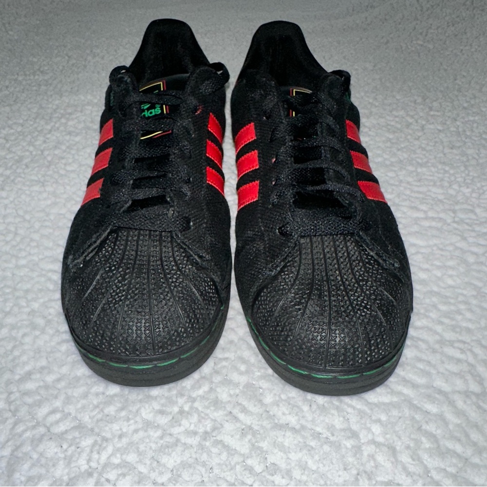 Mens ADIDAS HEMP SUPERSTAR red green yellow black 10.5 - Picture 4 of 11